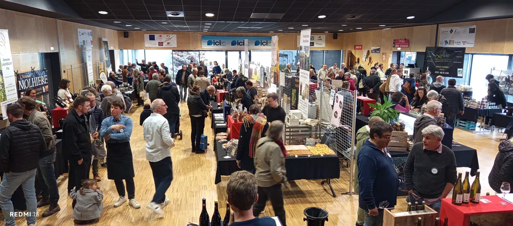 L'ambiance du salon Vignes & Vilaine