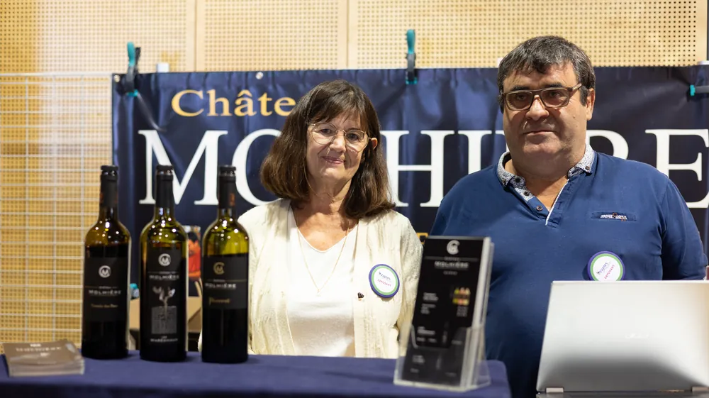 Vigneron au salon Vignes & Vilaine