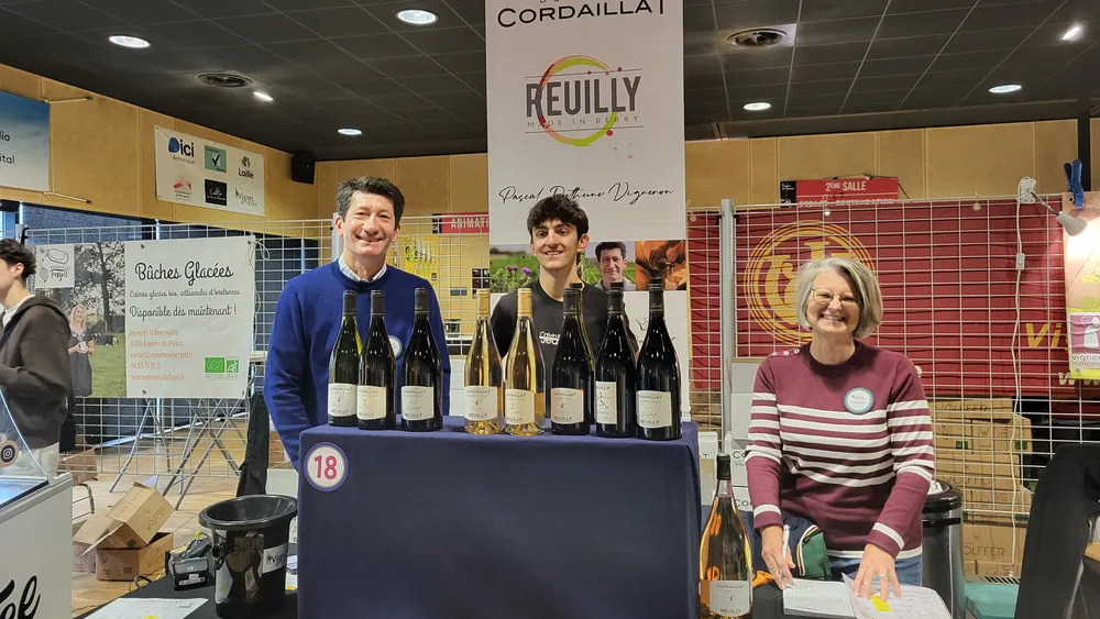 Vigneron au salon Vignes & Vilaine
